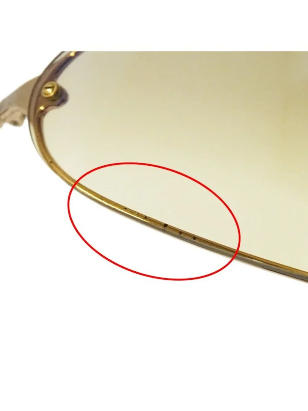 Prada Sunglasses Gold Beige Summer Cool Eyewear